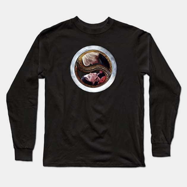 Xena & Gabrielle Chakram AFIN Long Sleeve T-Shirt by CharXena